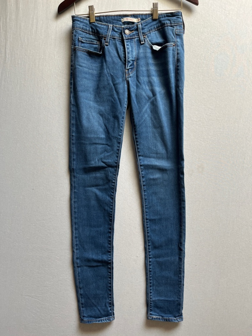 Levi’s 711 Skinny Denim Jeans Sz 27